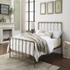 image 1 of 5ft King Size Retro bed frame,antique bronze finish,metal pipe,tube design.Rustic,scaffold style. Industrial,