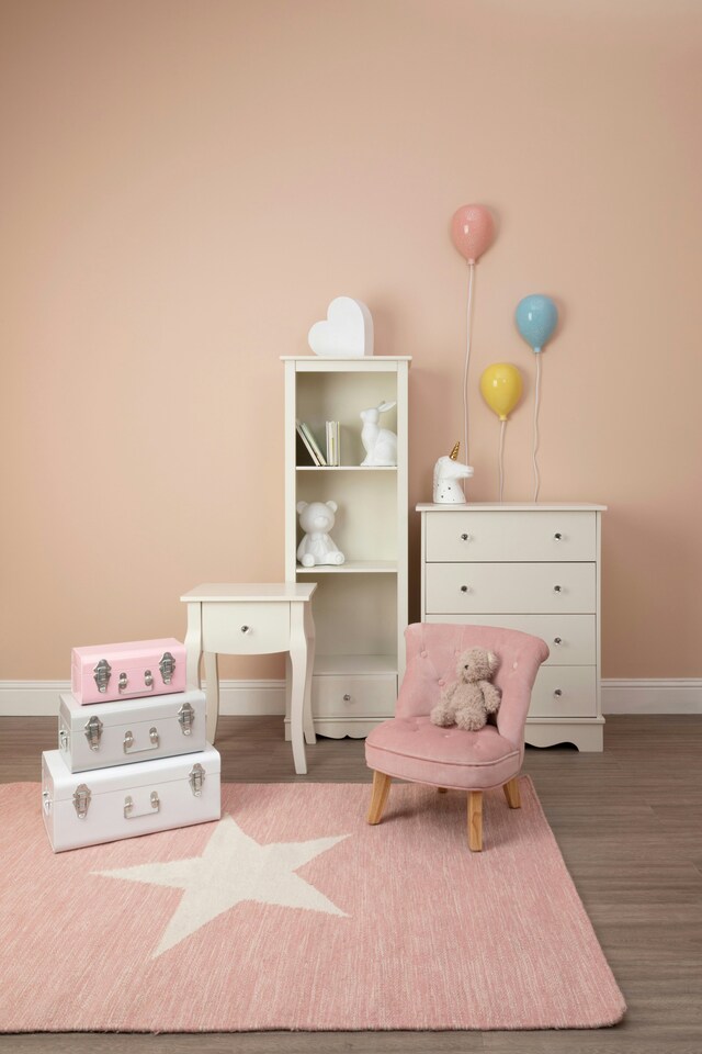 image 1 of Interiors by Premier Kids Bear Night Light, Cute Sitting Bear Design In Soft Ceramic Finish, Gentle Glow To Soothe Children