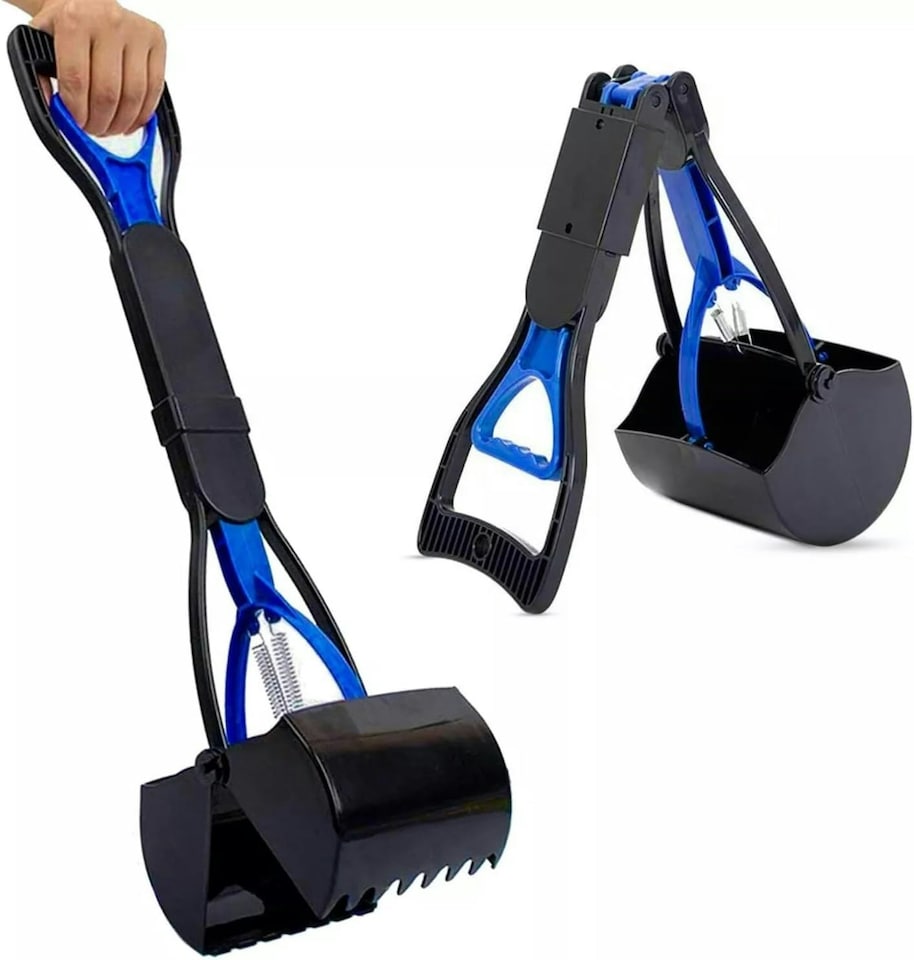 image 1 of Marco Paul Long Handled Pooper Scooper - Pet Waste Pick Up tool