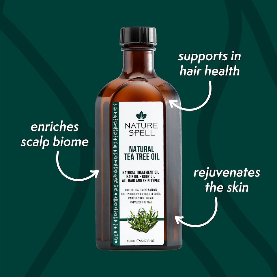 image 1 of Nature Spell Tea Tree Oil for Hair & Skin