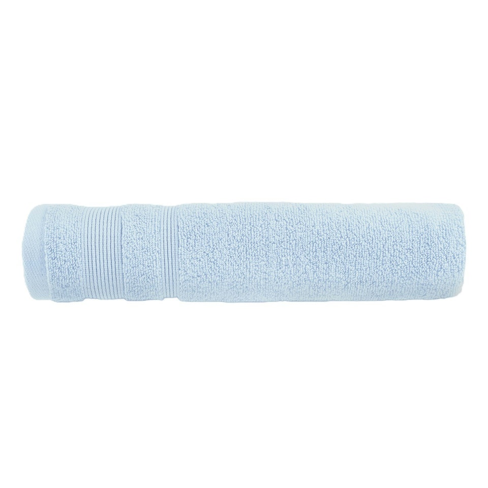 image 1 of Luxury Zero Twist Egyptian Cotton Bath Sheet 100 x 150cm - Extra Large Bath Towel Blue | Baby Blue | Bath sheet