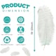 image 2 of 50cm - 60cm Large Ostrich Feathers, Showgirl Spadones - 5pcs