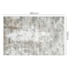 image 2 of Marlow Large Area Rug Washable Living Room Hallway Runner | Grey | 120x180cm