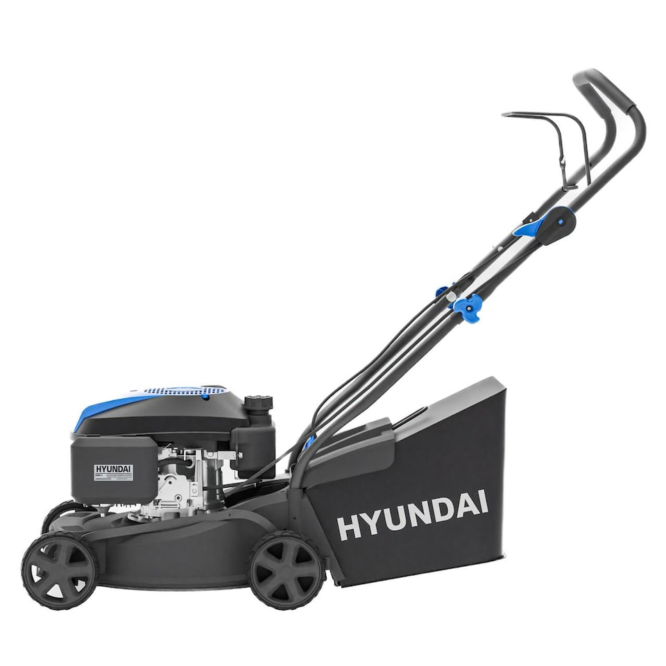 image 1 of Hyundai 16 Inch 40cm Petrol Lawnmower, Hand Push, 139cc Engine HYM16130PX