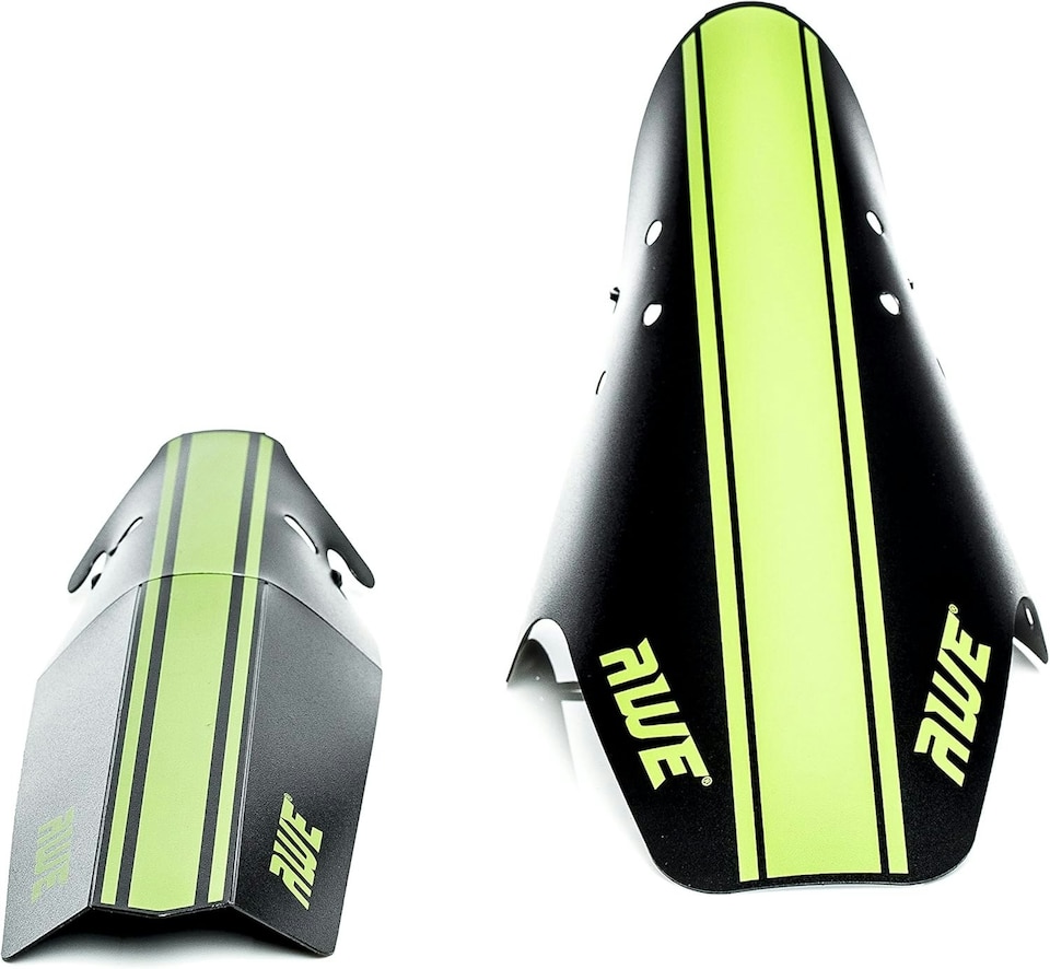 image 1 of AWE Universal Flexible Folding Front & Rear Mudguard Fender Set