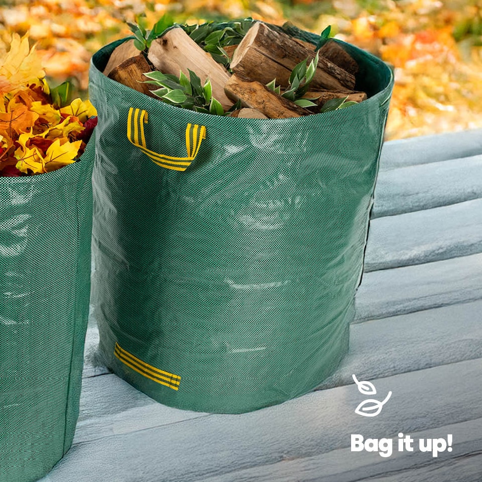 image 1 of Livivo Premium Garden Bags 270L Set of 2