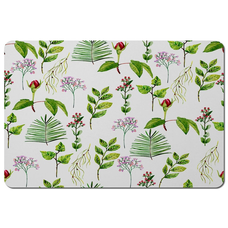 Selection of Leaves & Flowers (Placemat)