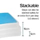image 5 of TekBox Stackable Bathroom Steps - Set of 3