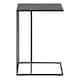 image 3 of Infinity Side Table in Matt Black