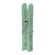 image 4 of JVL Peg Basket with 100 Plastic Clothes Pegs, Assorted Colours
