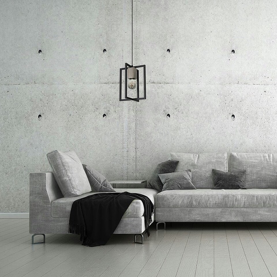 image 1 of Milagro Pendant Lamp Ralph 1XE27 Black