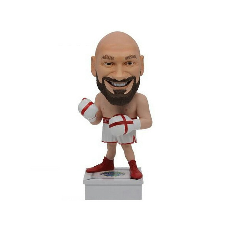 Mimiconz Tyson Fury The Gypsy King Figurine - White/Red - 20cm