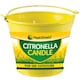 image 1 of Citronella Metal Bucket Candle 8cm | Yellow | 1 - Yellow | One Size | 1