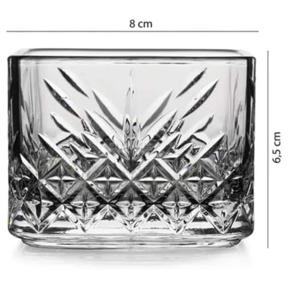 image 1 of Queensway Home & Dining Glass Dessert Bowls Set | Clear | 8 Bowls