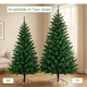 image 8 of Alivio 6ft Natural Looking Artificial Christmas Tree For Home With Metal Stand