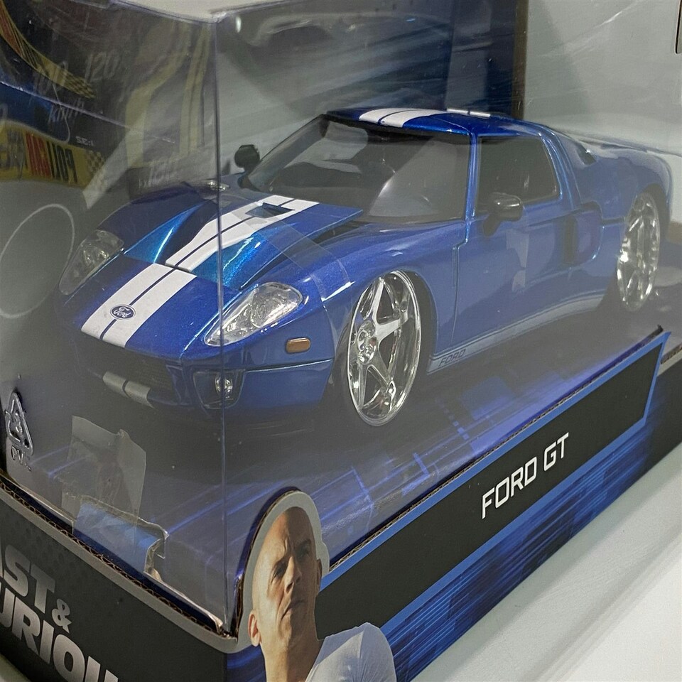 image 1 of Fast and Furious Ford GT 1:24 Scale Jada 97177 NEW Box
