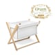 image 1 of Clair de Lune Organic Folding Crib - White