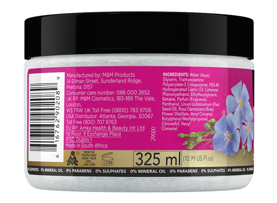 image 1 of Curl Elongating Gel with Flaxseed Oil & Rosewater