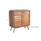 image 4 of Aspen Medium Sideboard - Metal/Wood - L40 x W85 x H90 cm | Brown