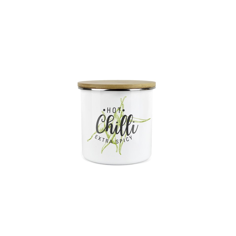 image 1 of Green Label Herbs Storage Canister - Chilli