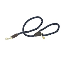 Digby & Fox Twisted Dog Lead - Navy - One Size