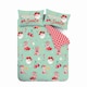 image 5 of Catherine Lansfield Santa's Howdy Christmas Reversible Duvet Cover Set Green | Green | Double