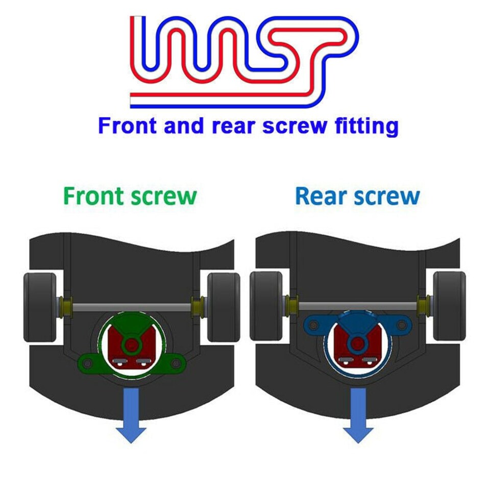 image 1 of Carrera guide adapters Rear Screw x 2 WASP NEW