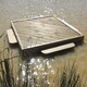 image 3 of Large Square Duck Float, Waterfowl Platform, Floating Waterfowl Pontoon Brown | One Size