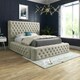 image 2 of Cambridge Bed - Double - 4ft6 - Cream