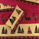 image 3 of Brushed Cotton Tartan Stag Duvet Cover Set - Super King - Red | Red | Super King