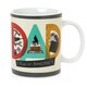 image 1 of Sherman Gifts 12 fl oz "Dad You're Amazing!" Mug for Dad, Beige