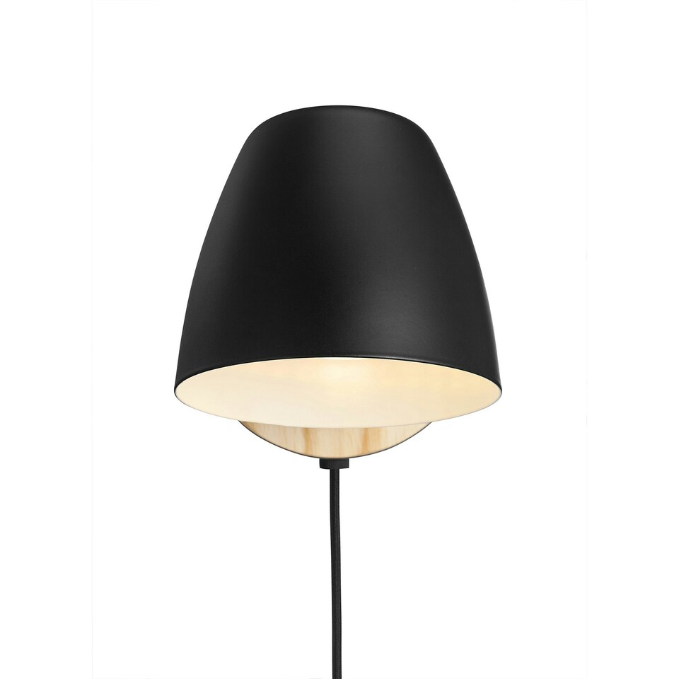 image 1 of Theo | Wall | Black Black | Black