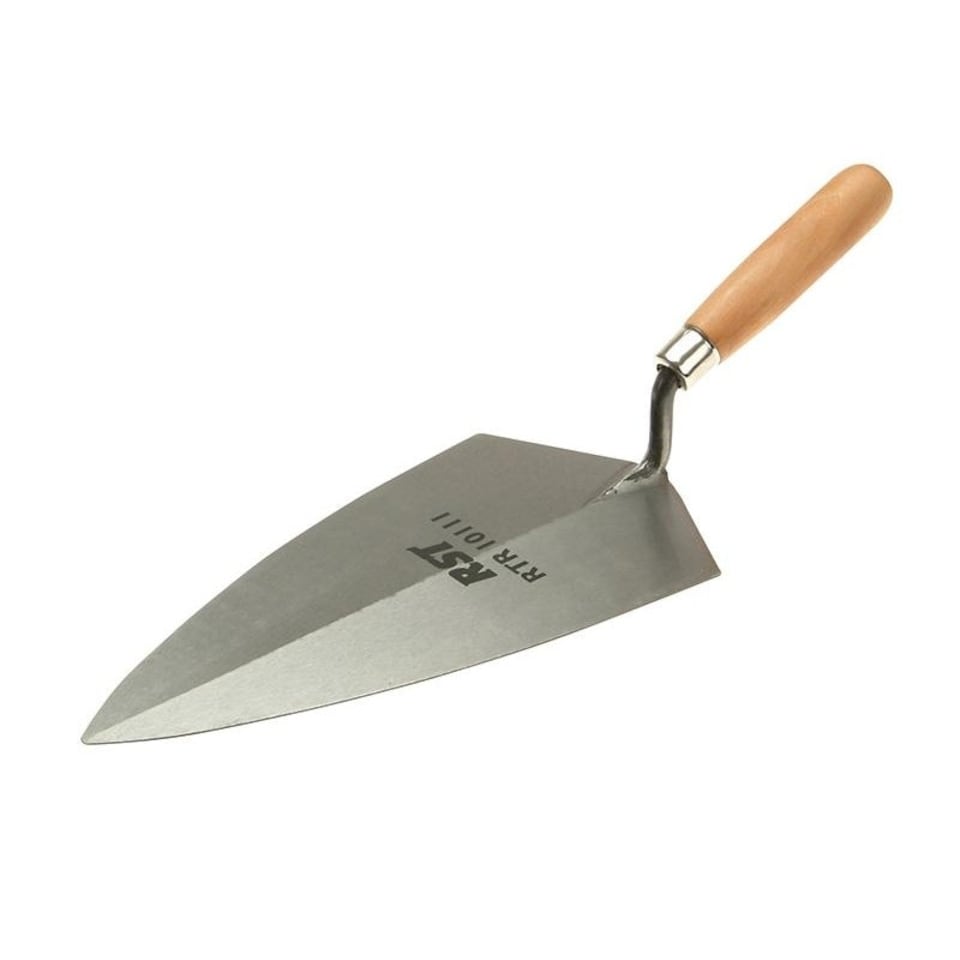 R.s.t. 101 Philadelphia Brick Trowels Wooden Handle - Multi Colour - 10in  Wooden Handle