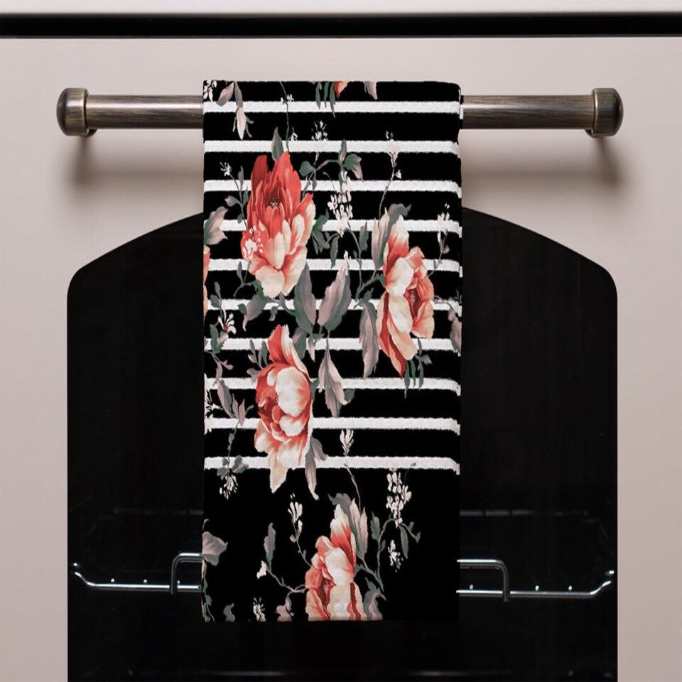 image 1 of Flowers (Kitchen Towel)
