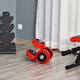 image 2 of HOMCOM 20KGS Dumbbell & Barbell  Adjustable Ergonomic Set Exercise in Home Gym Red | Black | Standard