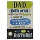image 3 of Humorous Father's Day From Both Of Us Father's Day Card