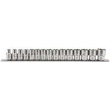 1/2" 15Pc Metric Socket Rail - 16496