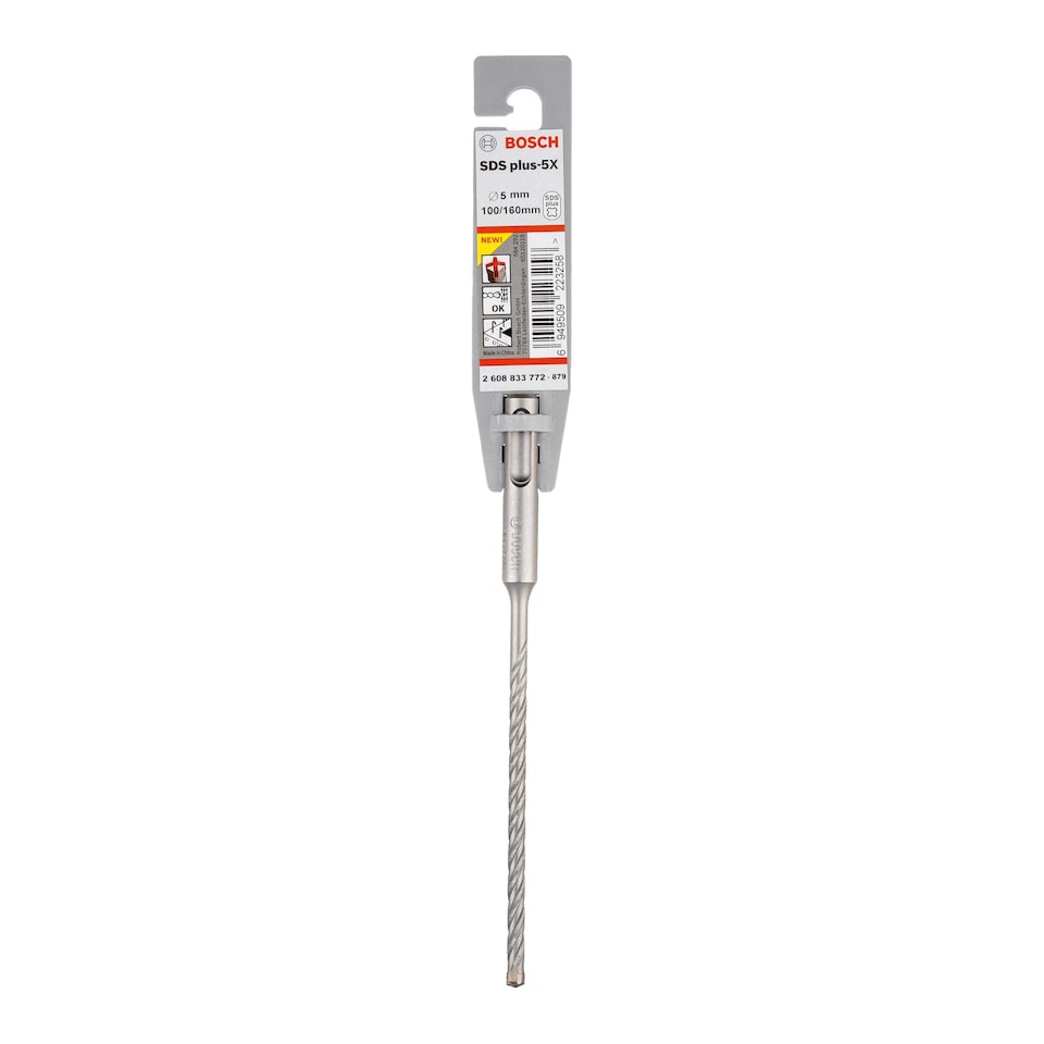 image 1 of Bosch Pro SDS Plus Hammer Drill | Silver | Silver | 150mm x 5mm | 1