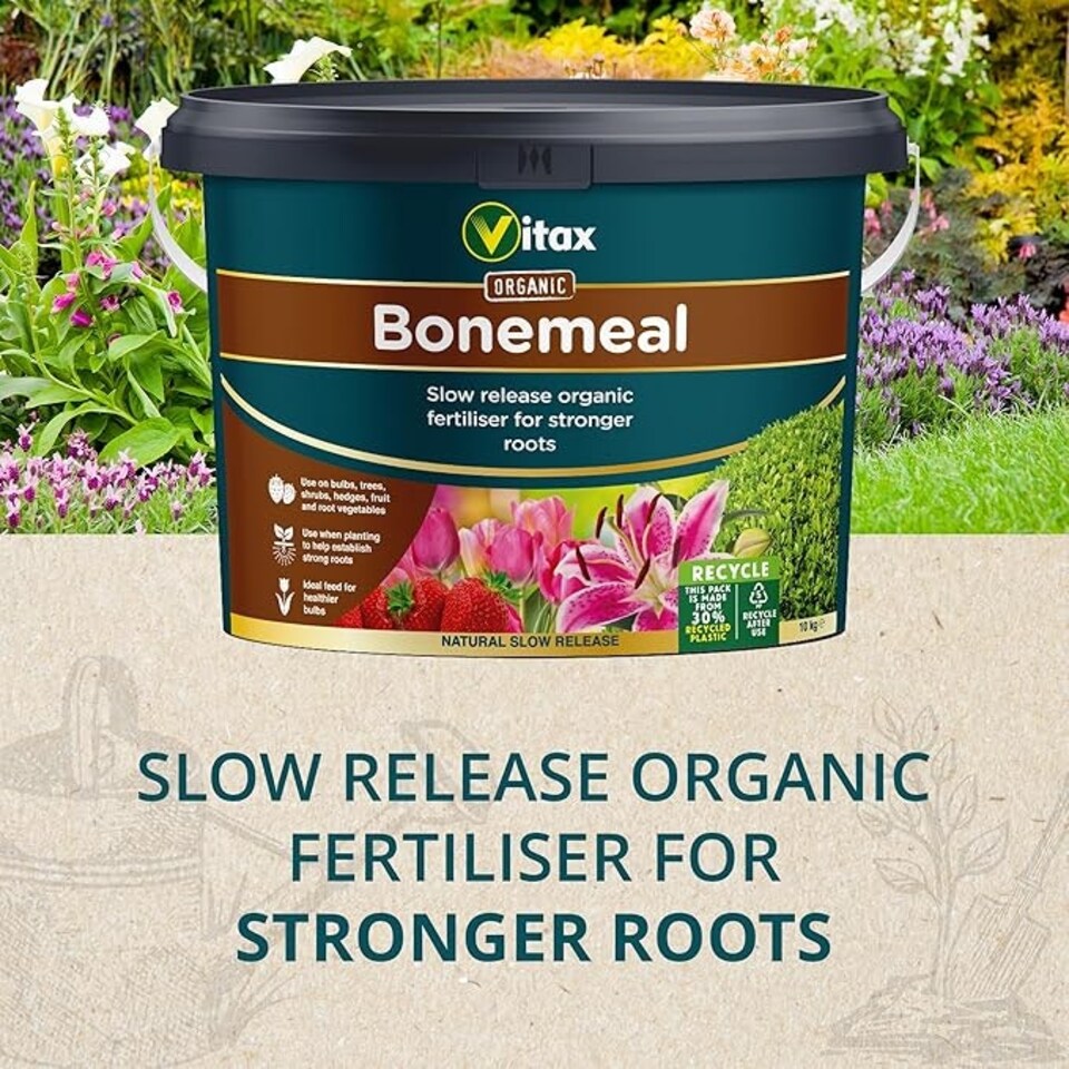 image 1 of Vitax Bonemeal Fertiliser, 10kg