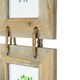 image 5 of Nicola Spring Rustic Wooden Hanging 3 Photo Frame - 4 x 6" - Natural