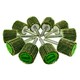 image 1 of Flap Wheel Disc Shaft Mounted Abrasive Sanding Drill 25mm 80Grit 10PK AT092