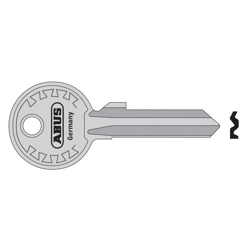 Abus Mechanical 24/70-82/63-92/65 Key Blank 00906 - Multi Colour - One Size