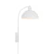 image 2 of Nordlux Ellen Indoor Wall Light White Metal Sensor E14 Dome Shade - Plug In or Mains Powered , IP20 | White | White