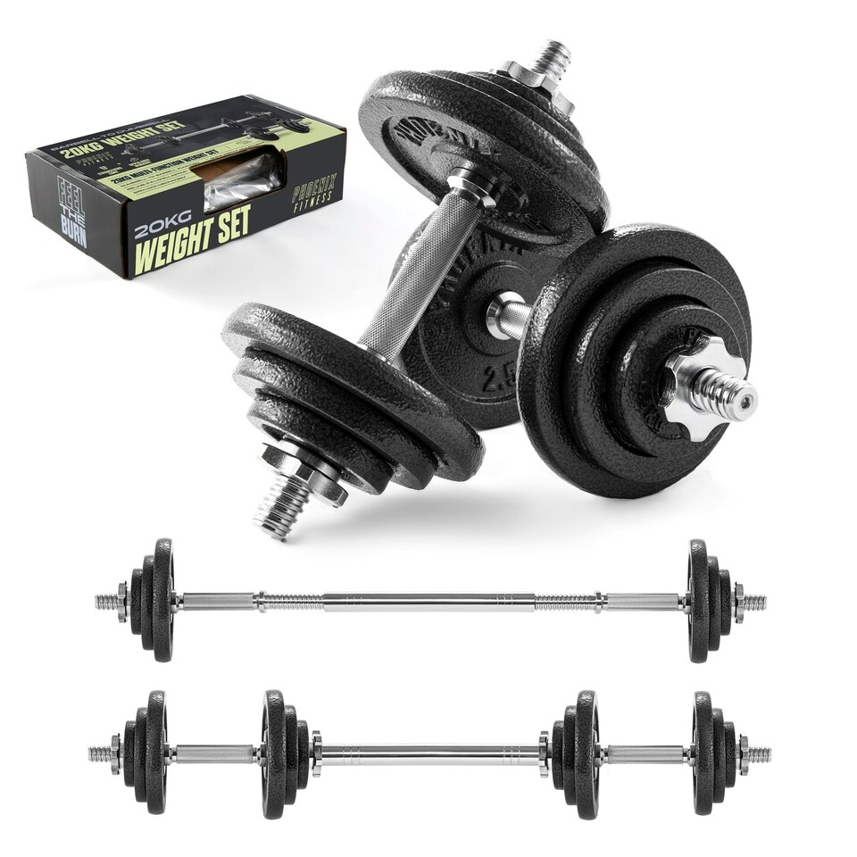 image 1 of Phoenix Fitness Weight Set - 20kg
