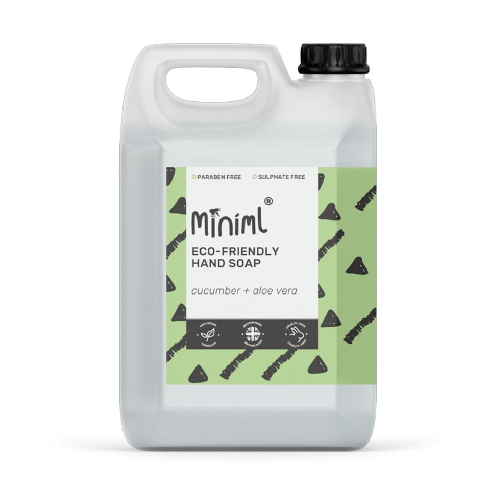 Miniml Hand Soap Cucumber & Aloe Vera 5L