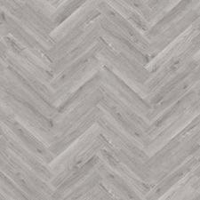 Allo (RBH) ChateGrey 5.2mm SPC Click LVT Flooring Herringbone Wood Effect, For Home & Commercial Use | Grey | Chateau | Planks per Pack: 28 | Coverage per Pack: 2.2m² | 1
