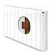 image 3 of 585mm (W) x 575mm (H) - White Touch Electric Ceramic Core Radiator (Almera) - 1000 Watts - Depth 98mm - Heats Up To 10m²
