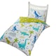 image 1 of Roarsome Dinosaur Polycotton Kids Reversible Duvet Cover Set with Pillowcase Multi | Single