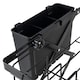 image 7 of Living and Home Foldable 2-Tier Dish Drying Rack with a Drip Tray | Black