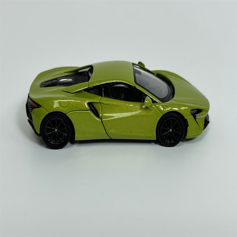 image 1 of McLaren Artura Flux Green LHD 1:64 Scale Mini GT MGT00496L